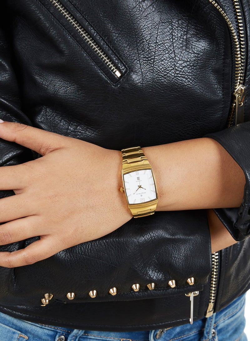 Philippe Moraly of Switzerland - Women's Analog Watch M1324GW - 36 mm - Gold - Image 1