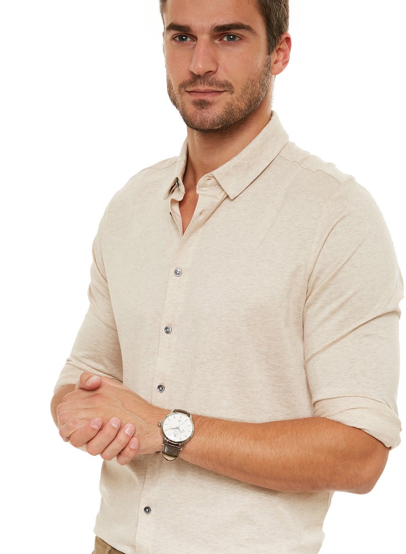 جينيفال من سويسرا ساعة يد بعقارب طراز GL1511WWO - 38 مم - لون بني للرجال - Image 4