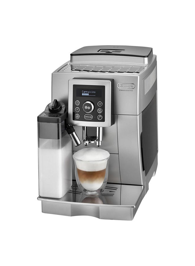 De'Longhi - Fully Automatic Coffee Machine 1450W 1450.0 W ECAM23.460.S Silver - Image 1