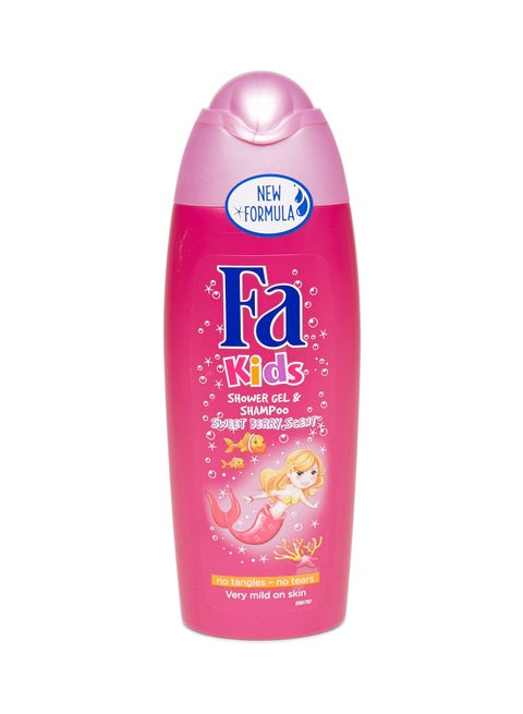 Kids Shower Gel And Shampoo Mermaid Girl 250ml