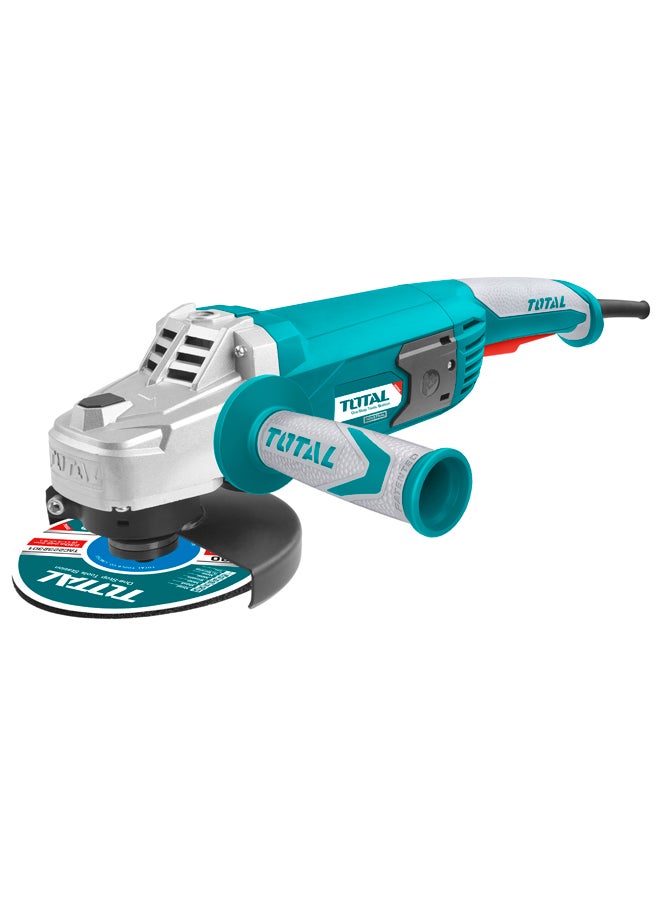 TOTAL Angle Grinder 2350W Disc Teal/Silver/Black