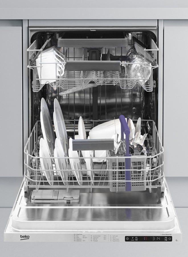 Beko - Freestanding  Full Size Dishwasher 10L DFN 28320 W White - Image 1