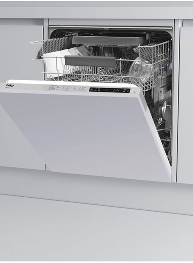 Beko - Freestanding  Full Size Dishwasher 10L DFN 28320 W White - Image 1