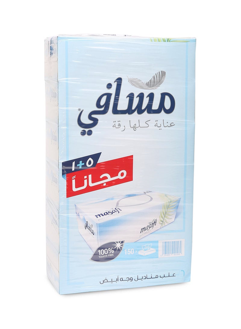 Masafi 150-Piece Soft Facial Tissues