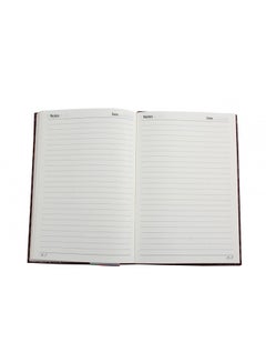 Matt A5 Ruled Notebook Tan - v1505311790/N12303873A_3