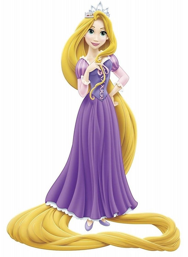 RoomMates Princess Rapunzel Glow In The Dark Giant Wall Decals Multicolour  - Image 1