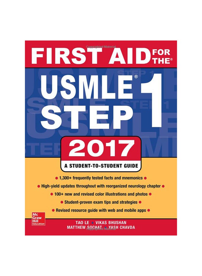 null - First Aid For The USMLE Step 1 Paperback English by Tao Le - 38602 - Image 1
