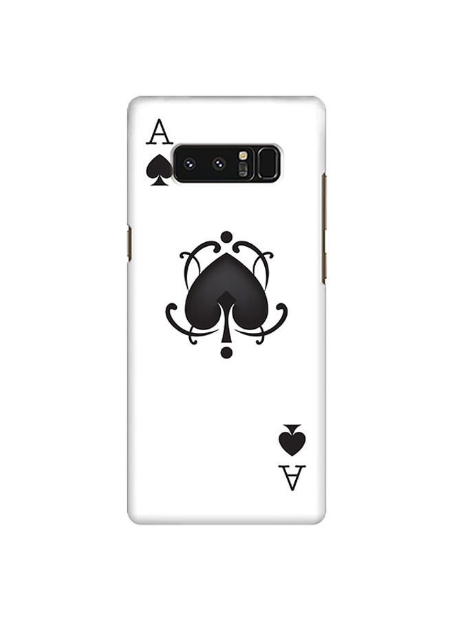 Stylizedd Plastic Slim Snap Case Cover Matte Finish For Samsung Galaxy Note8 Ace Of Spades  - Image 1