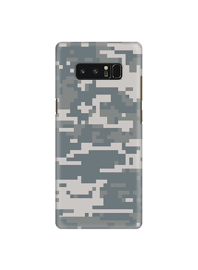 Stylizedd Plastic Slim Snap Case Cover Matte Finish For Samsung Galaxy Note8 Digital Camo  - Image 1