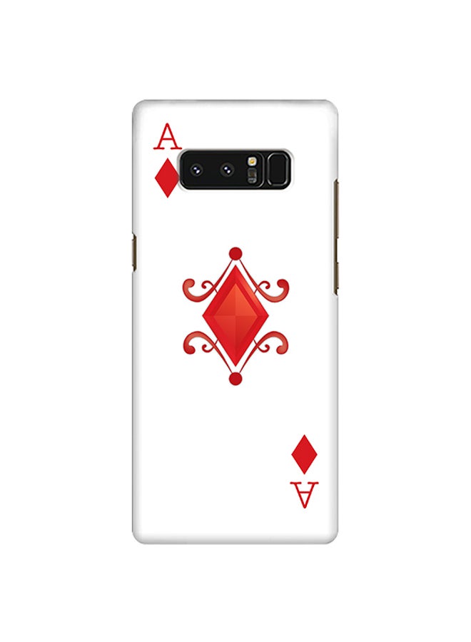 Stylizedd Plastic Slim Snap Case Cover Matte Finish For Samsung Galaxy Note8 Ace Of Diamonds  - Image 1