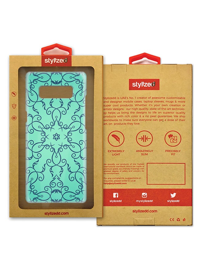 Plastic Slim Snap Case Cover Matte Finish For Samsung Galaxy Note8 Arabian Star