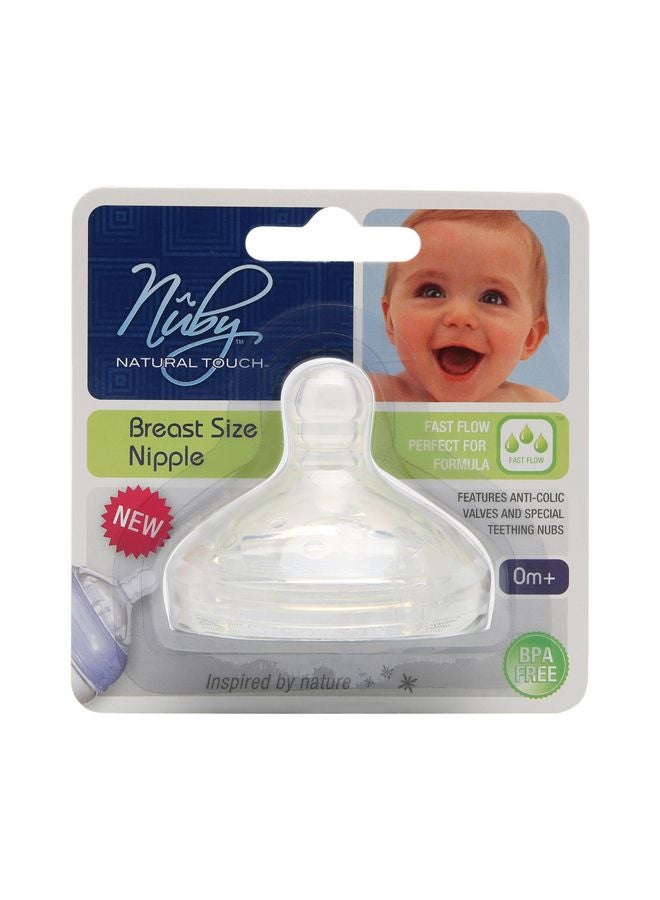 Nuby Natural Touch Fast Flow Teat 