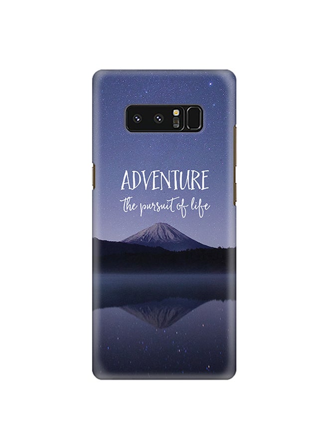 Stylizedd Plastic Slim Snap Case Cover Matte Finish For Samsung Galaxy Note8 Adventure - Image 1