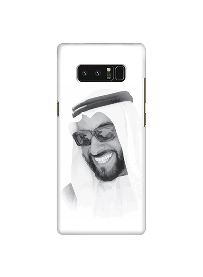 Stylizedd Plastic Slim Snap Case Cover Matte Finish For Samsung Galaxy Note8 Zayed, Our Father - Image 1