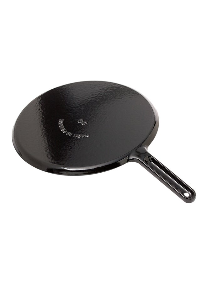 STAUB - Pancake Pan With Spreader And Spatula 30cm Black 30cm - Image 1