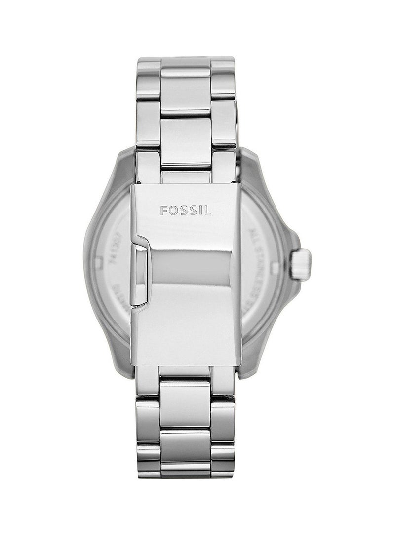 FOSSIL Women's Water Resistant Analog Watch AM4509 - 40 mm - Silver - Image 2