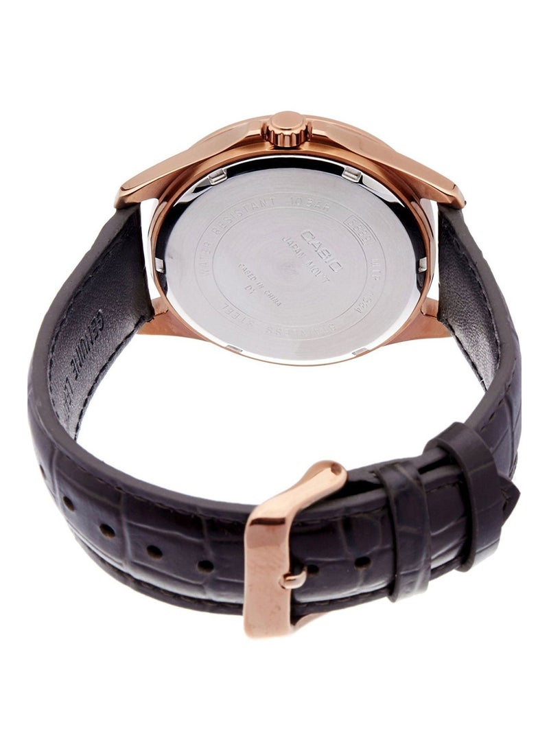 كاسيو ساعة يد كوارتز بعقارب طراز MTP-1384L-7AV للرجال - Image 2