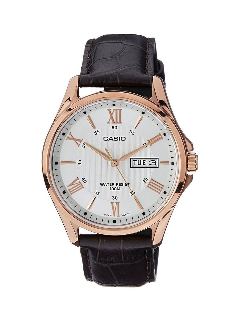 كاسيو ساعة يد كوارتز بعقارب طراز MTP-1384L-7AV للرجال - Image 1
