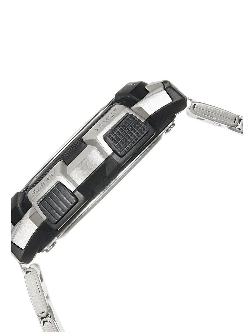 كاسيو ساعة يد رقمية كوارتز AE-1100WD-1AVDF - مقاس 44 مم - لون فضي للرجال - Image 3