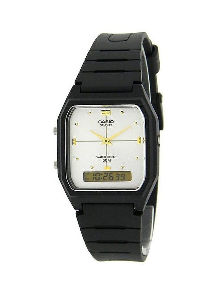 CASIO Men's Synthetic Analog/Digital Wrist Watch AW-48HE-7AV  - Image 1