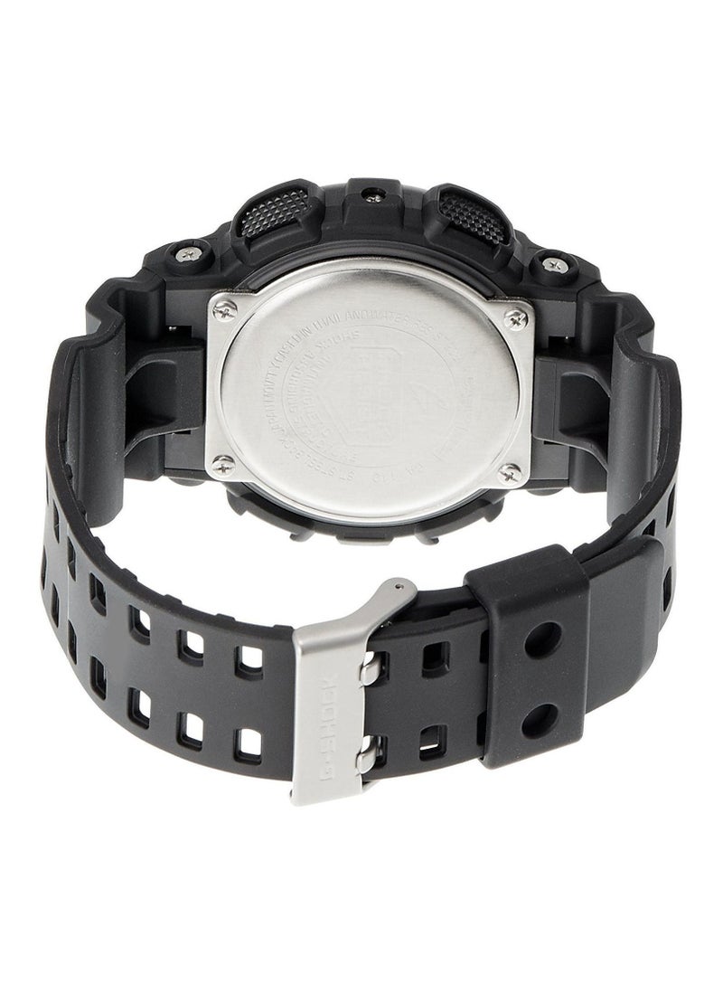 جي شوك ساعة يد كوارتز بعقارب/رقمية من الراتينج GA-110-1BD للرجال - Image 2
