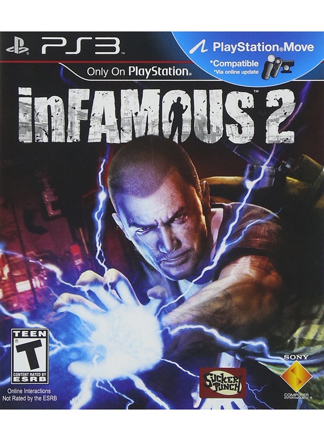 ساكر بنش لعبة Infamous 2 - playstation_3_ps3 - Image 1