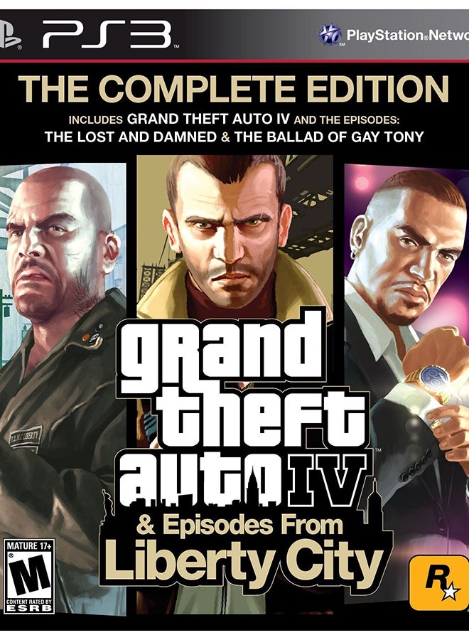 Rockstar Games - Grand Theft Auto IV - (Intl Version) - Adventure - PlayStation 3 (PS3) - Image 1
