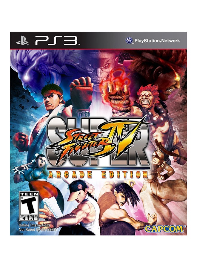 CAPCOM - Super Street Fighter IV - (Intl Version) - PlayStation 3 (PS3) - Image 1