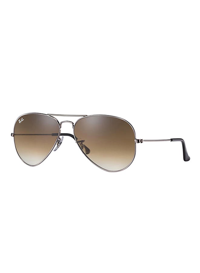 Ray-Ban Aviator Sunglasses - RB3025 004/51 - Lens Size: 58 mm - Silver  - Image 1