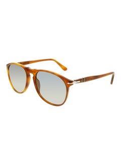 Persol Men's UV-Protection Aviator Frame Sunglasses PO9649S-96/56-55  - Image 1