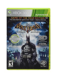 Batman Arkham Asylum Game Of The Year Edition - Xbox 360