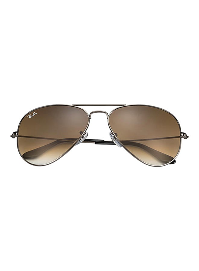 Ray-Ban Aviator Sunglasses - RB3025 004/51 - Lens Size: 58 mm - Silver  - Image 2