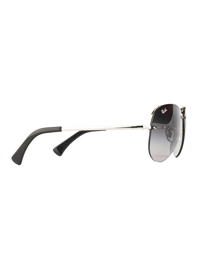 Ray-Ban - Men's Aviator Sunglasses - RB3449-003/8G 59 - Lens Size: 59 mm - Silver - Image 1