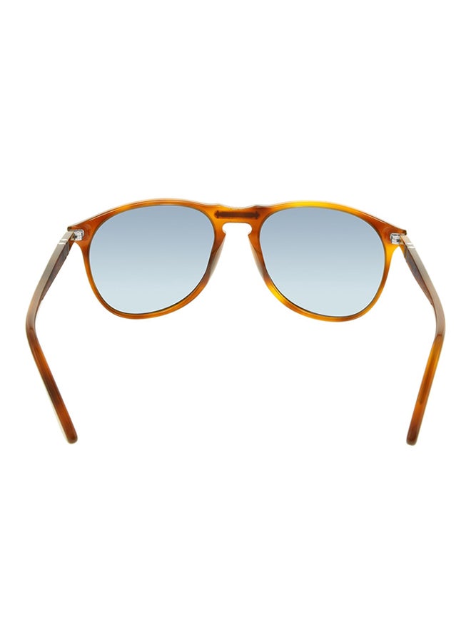 Persol Men's UV-Protection Aviator Frame Sunglasses PO9649S-96/56-55  - Image 3