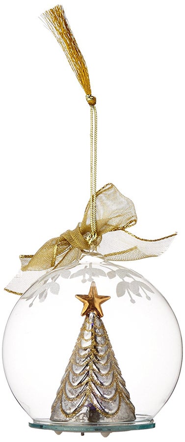 LENOX - Orn Mercury Glass Tree Ornament Crystal - Image 1
