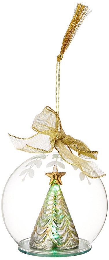 LENOX - Orn Mercury Glass Tree Ornament Crystal - Image 1
