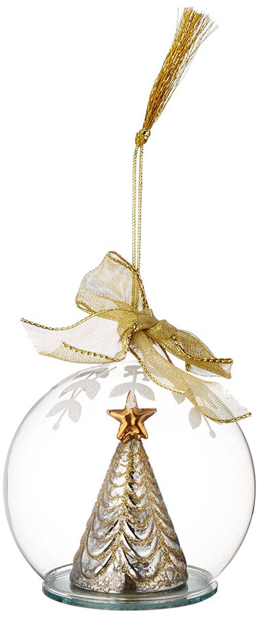 LENOX - Orn Mercury Glass Tree Ornament Crystal - Image 1