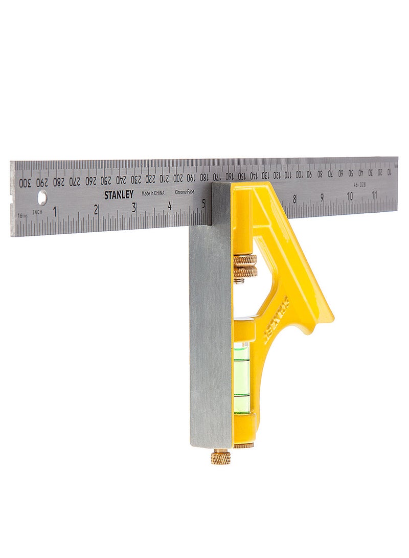 Stanley Die Cast Metal Combination Square Multicolour