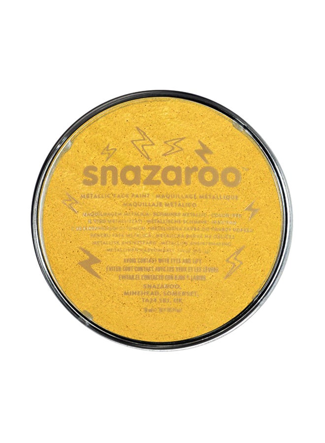 سنازارو ألوان الرسم على الوجه- ذهبي معدني 18ملليلتر
