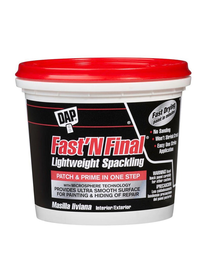 Dap Drydex Spackling Interior/Exterior Wall Repair White 236.58ml