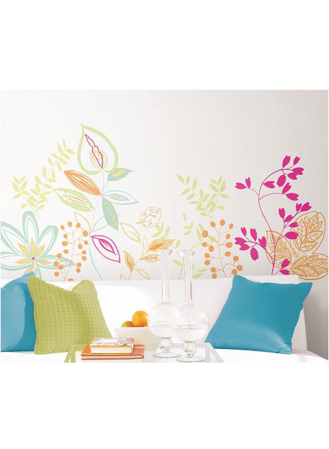 RoomMates Riviera Peel And Stick Giant Wall Decals Multicolour 