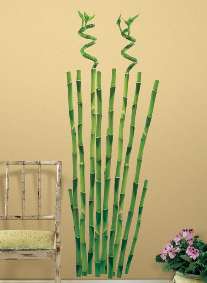 RoomMates Bamboo Giant Wall Decals Green 