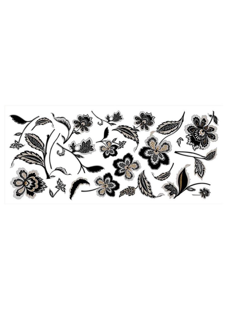 RoomMates Jazzy Jacobean Wall Decals Black 