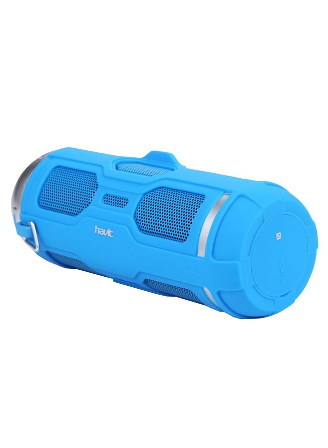 havit - Wireless NFC Sports Speaker With Built-In Microphone Blue - Image 1