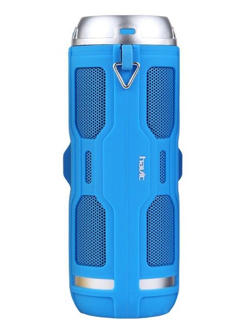 Wireless NFC Sports Speaker With Built-In Microphone Blue