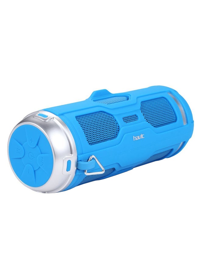 havit - Wireless NFC Sports Speaker With Built-In Microphone Blue - Image 1