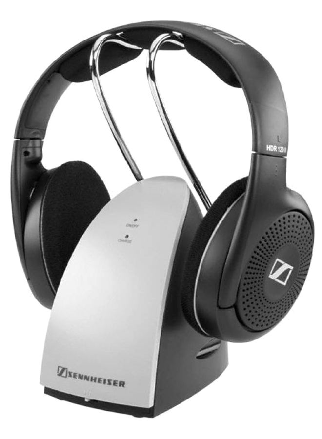 Sennheiser RS 120-8 II Wireless RF Headset For Home Theater Black  - Image 1