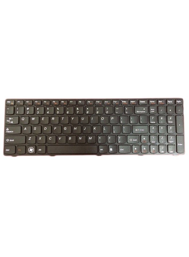 Replacement Laptop Keyboard For IBM Lenovo IdeaPad G580 - G585A Black 
