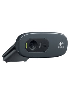 Logitech C270 HD Webcam Black  - Image 4