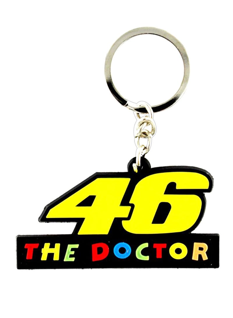 The Doctor Plastic Keychain